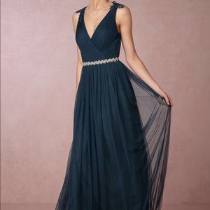 Navy blue formal / bridesmaid dress - SZ 18